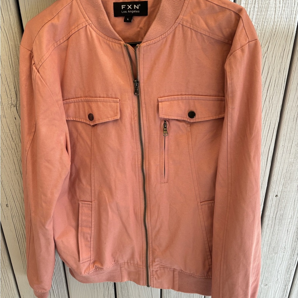Clearance FXN Pink Bomber Jacket